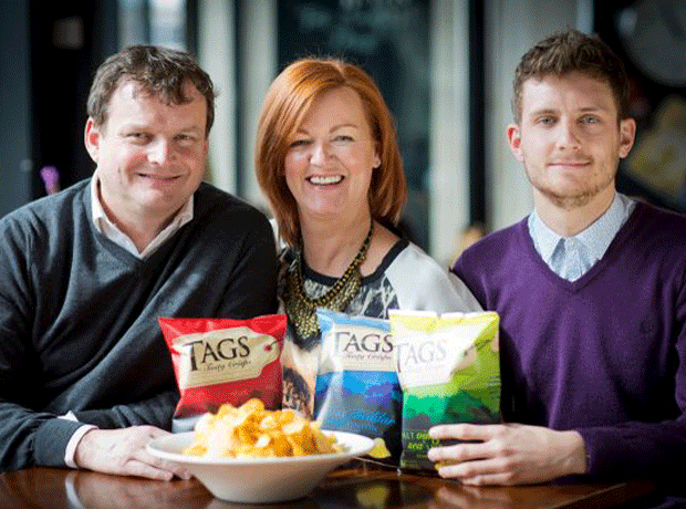 Tags aims to take 10% of UK bagged snacks market