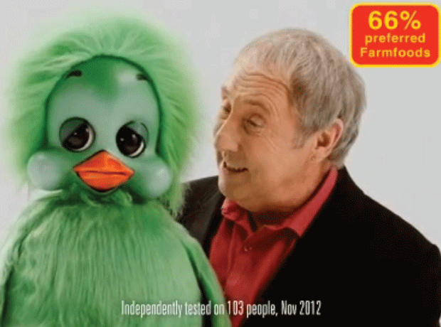 Keith Harris puts his hand up as Farmfoods seeks retro appeal