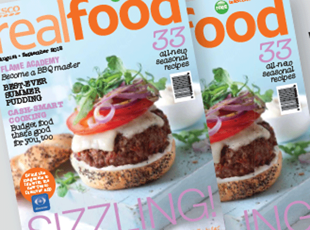 How Tesco is augmenting reality in its Real Food magazine
