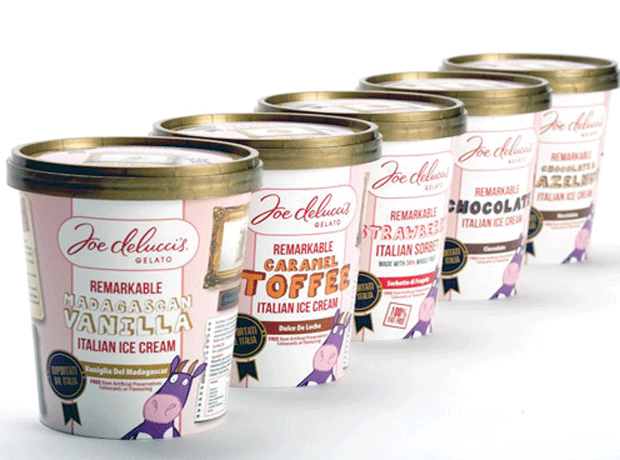 Joe Delucci's doubles up pots to let shoppers mix its ice cream