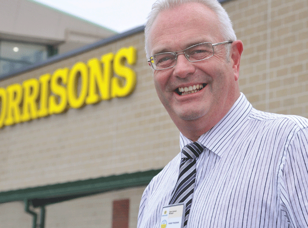 Kenny Tragham, store manager, Morrisons Bathgate
