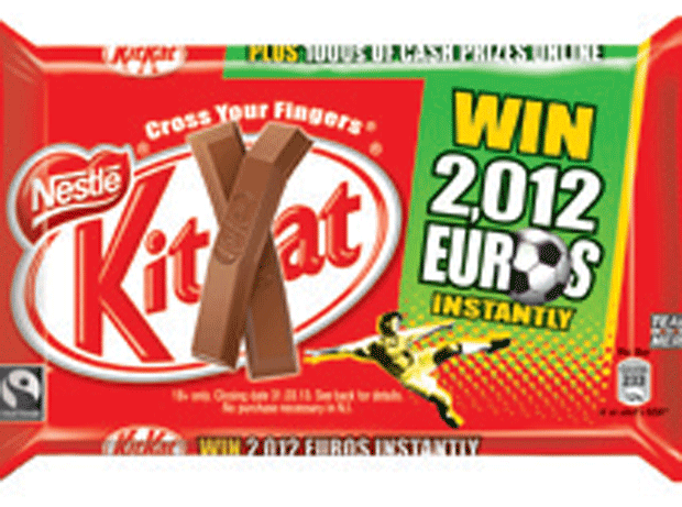 Kitkat win 2012 Euros