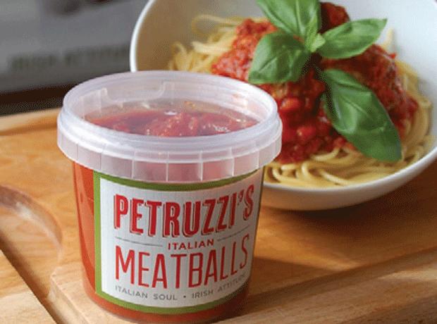 Sainsbury's stocks Petruzzi's Italian meatballs