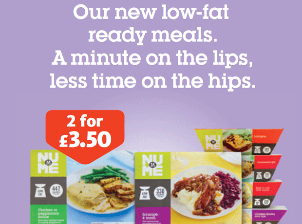 Morrisons NuMe targets health-conscious in the changing room