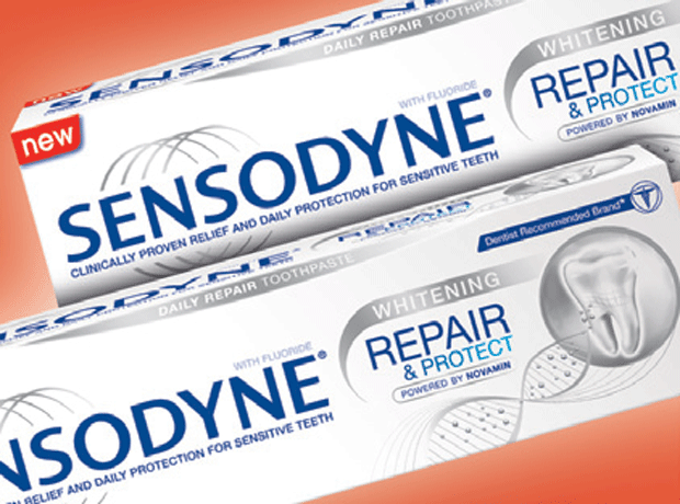 Sensodyne repair and protect