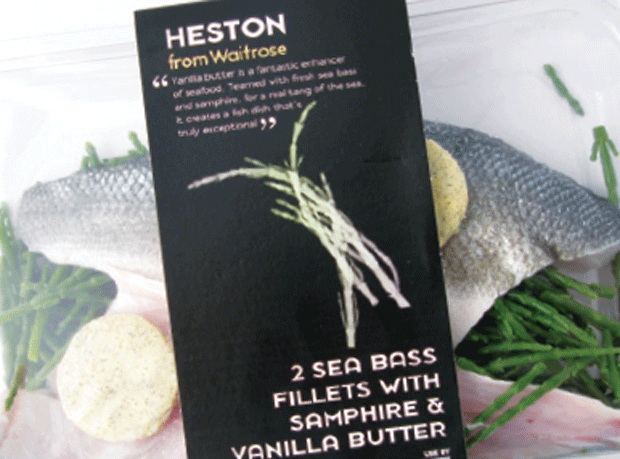 Heston Sea Bass from Waitrose