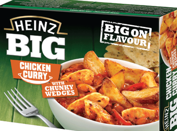 Heinz targets blokes with Big ready meals range