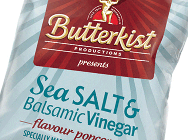 Butterkist sea salt popcorn