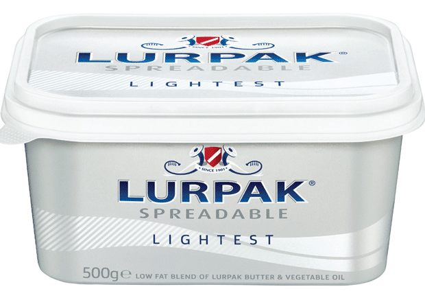 Lurpak lightest