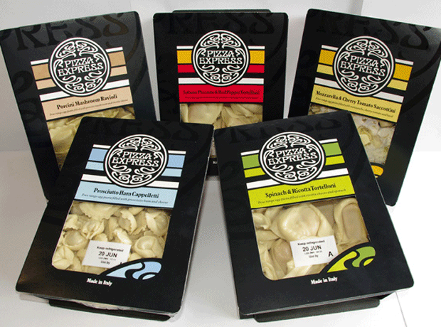 Pizza Express pasta range gets new variants and pack redesign
