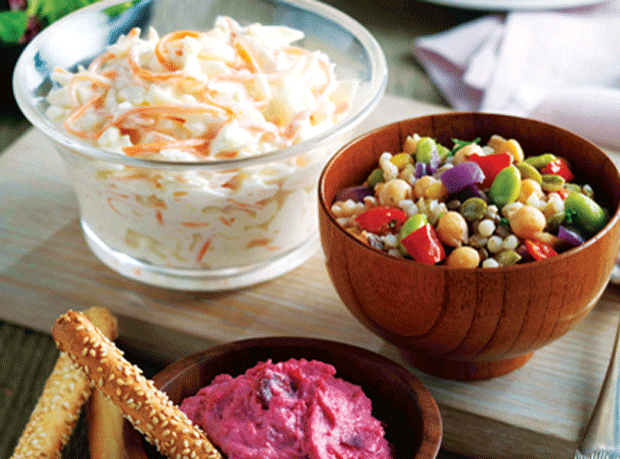 Dips and Salads