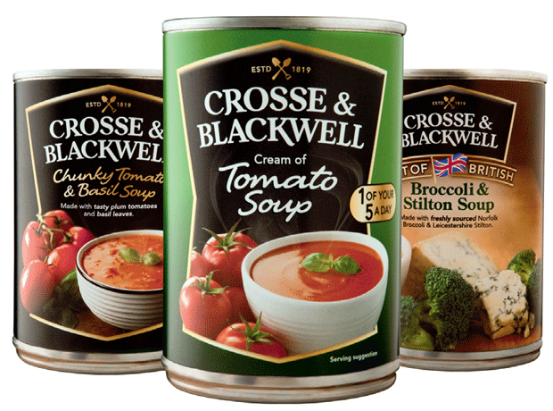 No plans to stop at soup for Crosse & Blackwell