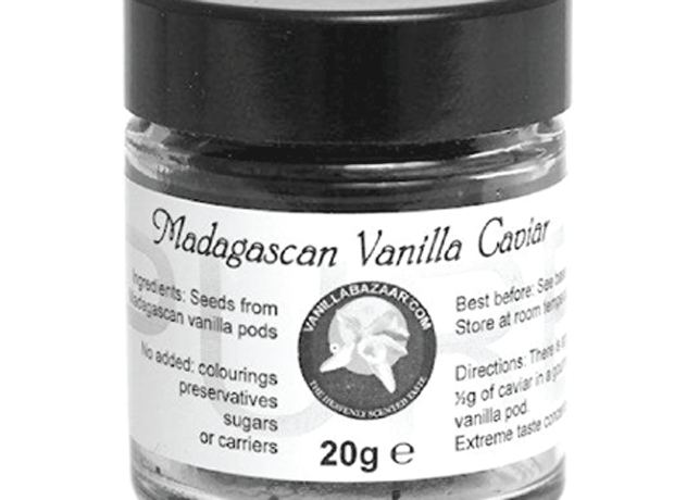 Vanilla Bazaar offers 'potent' caviar from Madagascar