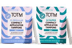 TOTM rolls out compact tampons with CottonLock 360° safety tech
