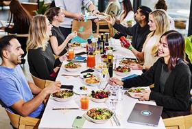 Deliveroo pilots office catering service in London